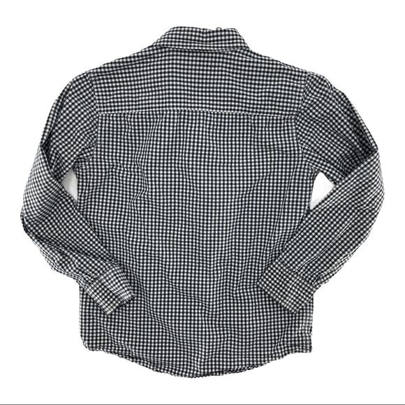 Gap Factory Kids Gingham Button Down Shirt Size M - Picture 3 of 6